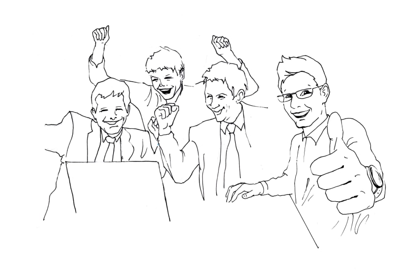 doodle, copy space, victory, joy, music, cut out, creativity, project, pencil drawing, representation, drawing - art product, male likeness, line, indoors