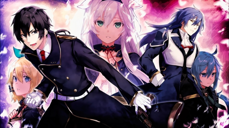 Shiro neko, bishojo, mahou, 2K, Shironeko, nothing, sensei, gun, Rokudenashi Majutsu Koushis Akashic Records, weapon, japanese, anime, Akashic Records