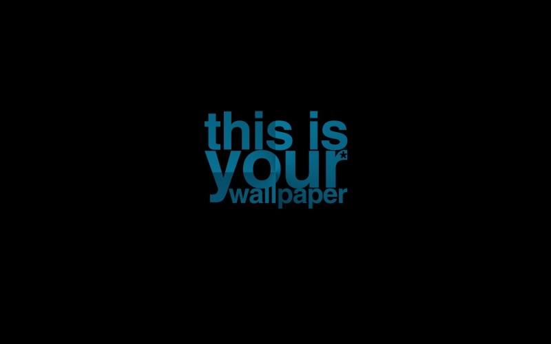 quote, black, blue, empty, 1080P, desktop, nothing