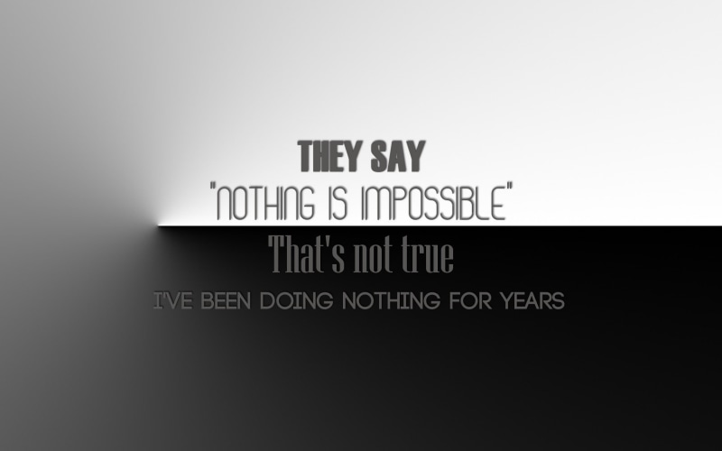 1080P, x, impossible, typography, text, nothing, entertainment, funny, hd, art
