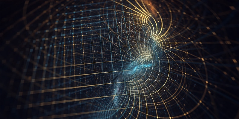 abstract, waves, gold, 3D, mathematics, golden ratio, Apophysis, Fibonacci sequence, fractal, digital art, 1080P, universe