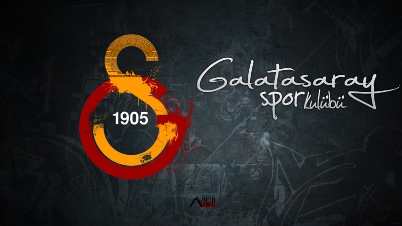 text, Galatasaray S.K., galatasaray, logo, information, sign, handwriting, black color, close-up, creativity, communication, blackboard, emotion, shape