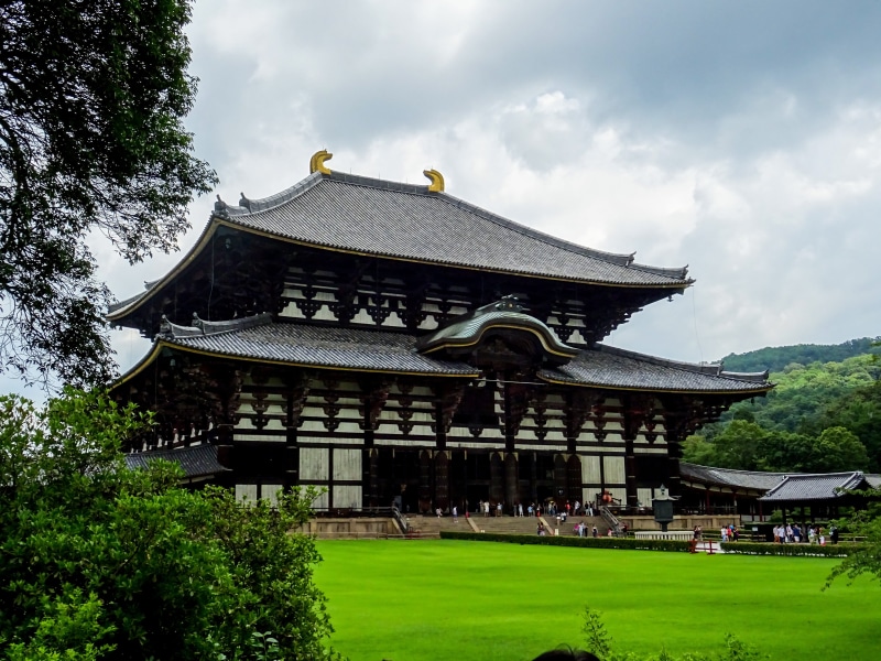 outdoors, incidental people, belief, rise, japan, nature, meditation, asia, gray, wood, travel destinations, built structure, travel, tree, sky, grass