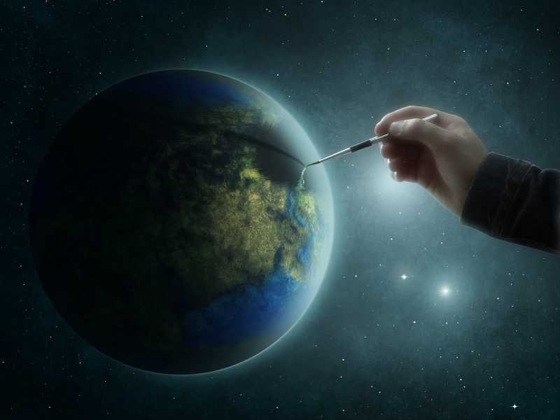 sphere, Art And Creative, discovery, astronomy, s, hand, day, space, man, nature, sky, star - space, night, human body part, science, god, care, galaxy