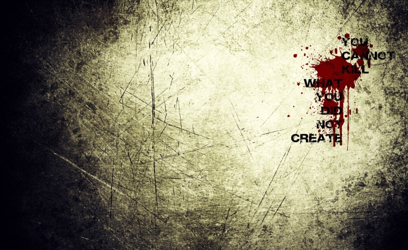 Kill, can, Create, didn, What, Didnt, 2K, Artistic, Grunge, t, Cant