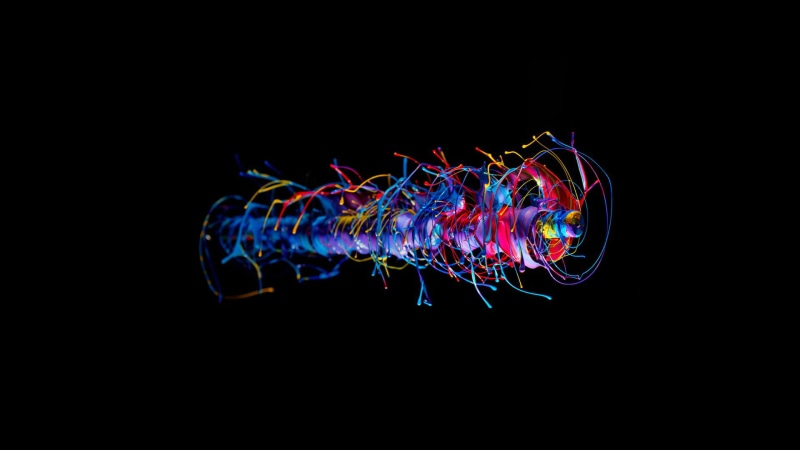 mri scan, nature, copy space, light - natural phenomenon, studio shot, fragility, black background, water, 3D, pencils, night, illuminated, pattern, painting