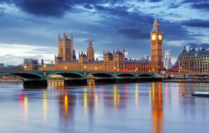 river, water, England, UK, Westminster Abbey, body, 4K, thames, Big Ben, London, Thames River