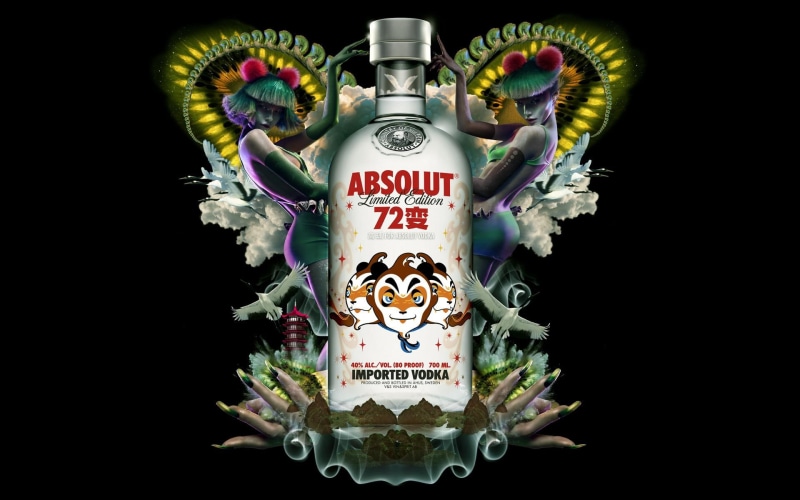 1080P, edition, absolut kurant, vodka, absolut vanilia, absolut vodka, limited, absolut raspberri, absolut peppa, illustration, absolut apeach, imported