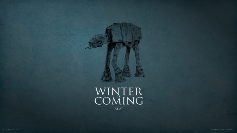 capital letter, close-up, architecture, AT-AT, digital, indoors, text, gray, chalk Drawing, Star Wars, sign, art and craft, Winter Is Coming, blackboard