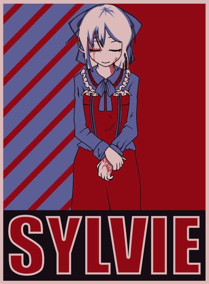 Sylvie, Dorei to no Seikatsu, Teaching feeling, Hope posters, anime girls, 720P