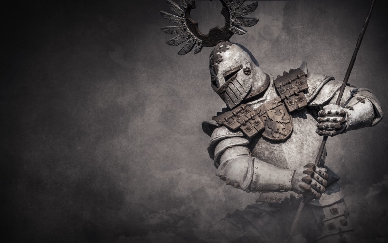 helm, man, background, representation, male likeness, statue, fight, sepia toned, knight, low angle view, outdoors, sculpture, textured effect, vignette