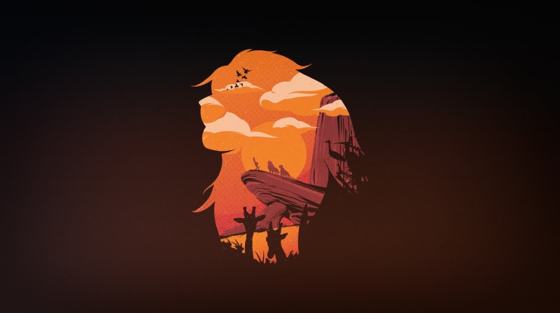 Circle Of Life, Minimalism, Figure, Lion, Remember Who You Are, Background, Lion King, Illustrated, Art, Leo, by Ilustrata, The Lion King, 1080P