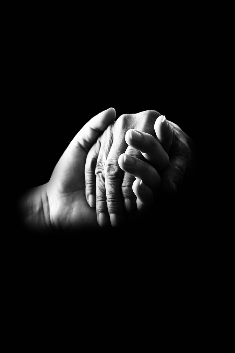 hand, human limb, female, support, woman, two people, help, women, care, helpful, holding, empathy, hope, human finger, black background, peaceful, emotion