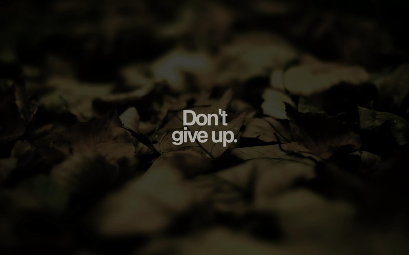 3d and abstract, 2K, dont, give, sayings, encouragement, quotes, words