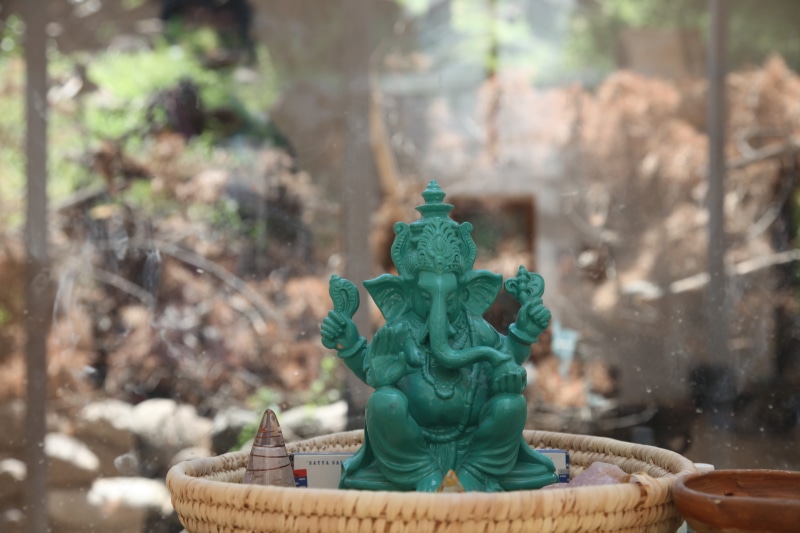 close-up, vinayaka, ganesha, ganesh, sculpture, god of new beginnings, belief, figurine, ritual, placed, representation, statue, basket, human representation