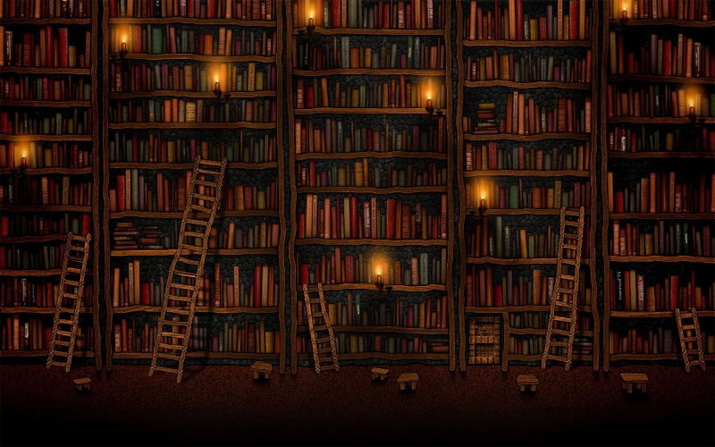 shelf, book, collection, in a row, wisdom, antique, learning, filled, literature, order, ladder, books, 2K, education, choice, abundance, bookshelf, artwork