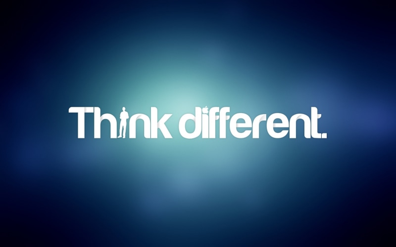 think, Steve Jobs, different, 2K, apple