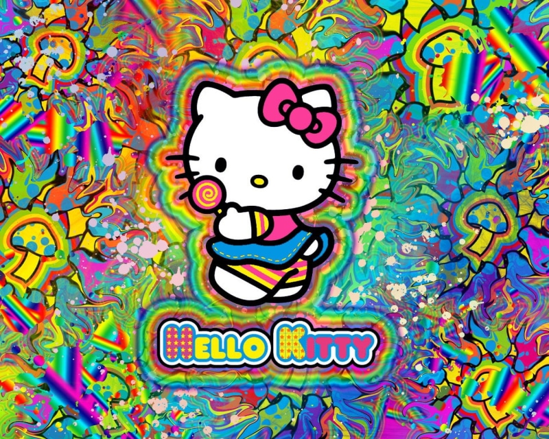 hello, Hello Kitty, hd, anime, kitty, art, x, 720P