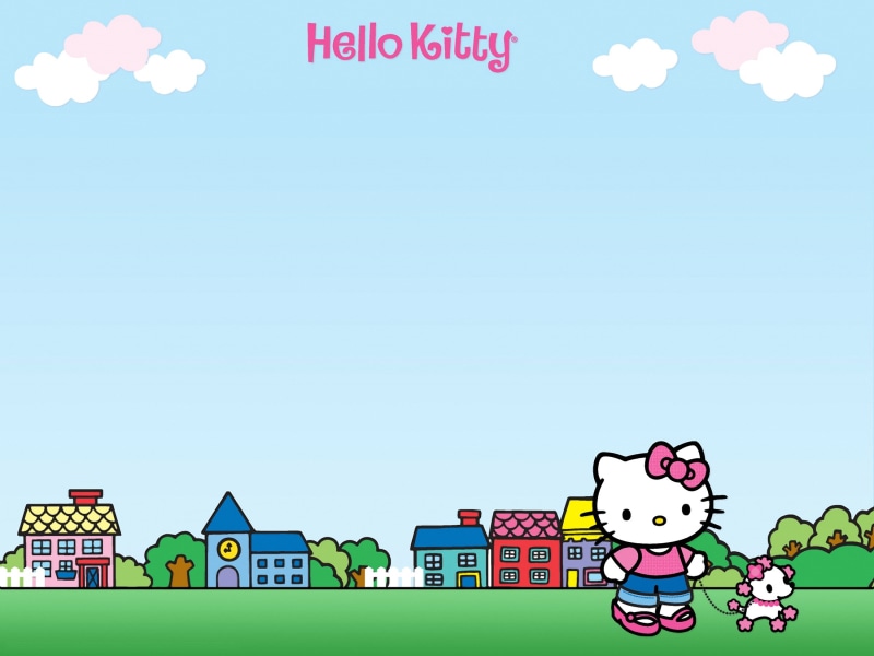 x, 1080P, hello, art, Hello Kitty, anime, hd, kitty