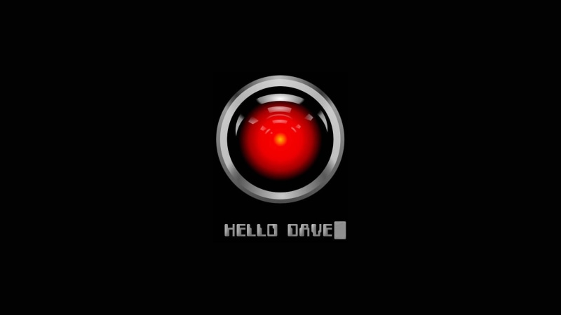 9000, movies, 2001, dave, odyssey, space, a, hello, text, 1080P, hd, hal, black