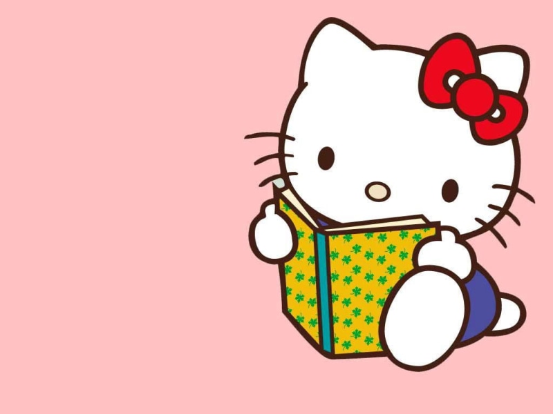 hd, kitty, hello, art, anime, Hello Kitty, x, 480P
