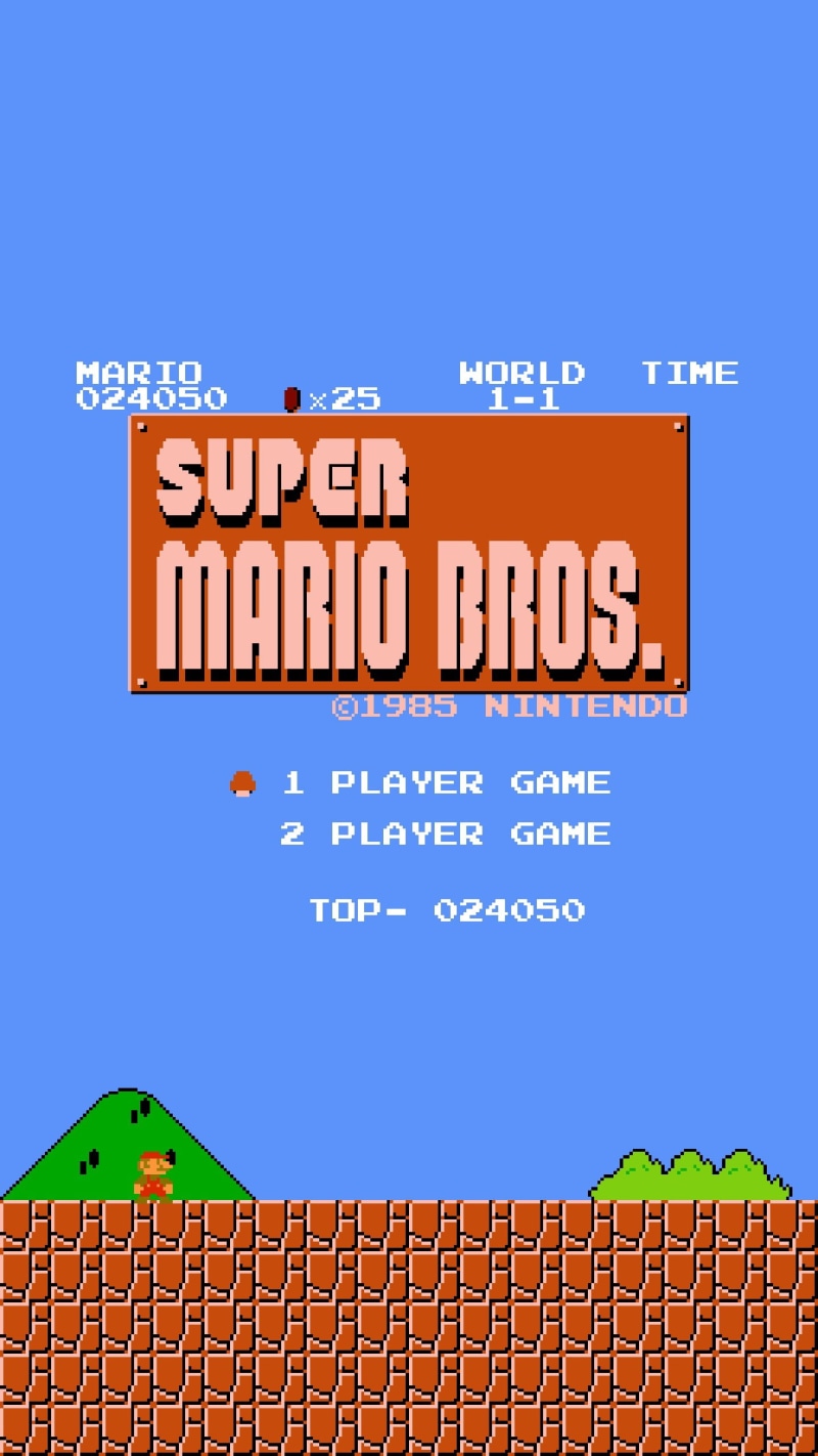 retro Games, Portrait Display, 8, Nintendo, Super Mario, Super Mario Bros., 2K, Bit, Pixels