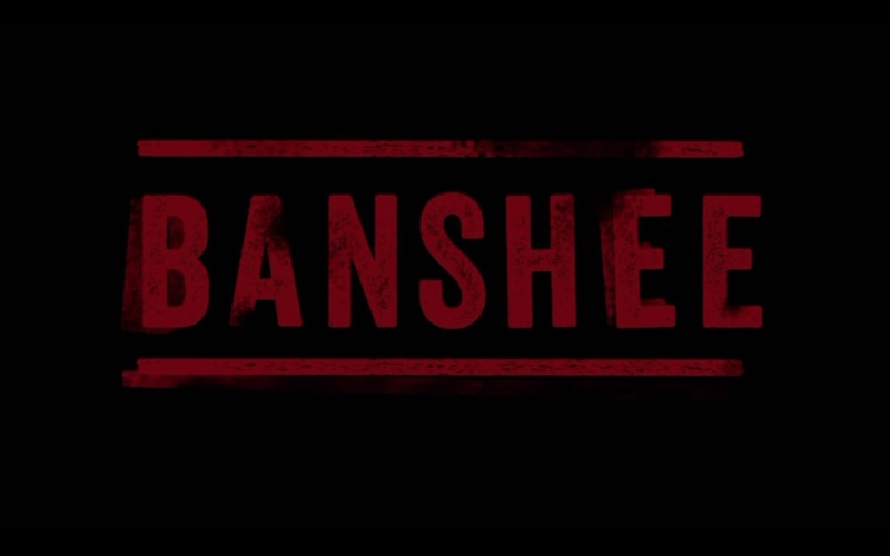 illuminated, Banshee, close-up, message, single word, information sign, lighting equipment, dark, information, glowing, no people, orthographic symbol