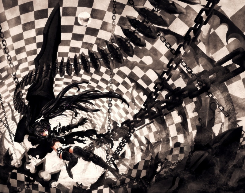 anime, Kuroi Mato, Insane Black Rock Shooter, anime girls, 1080P, Black Rock Shooter