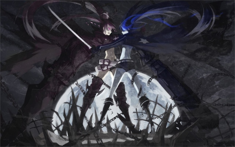 720P, Anime, Black Rock Shooter, Insane Black Rock Shooter