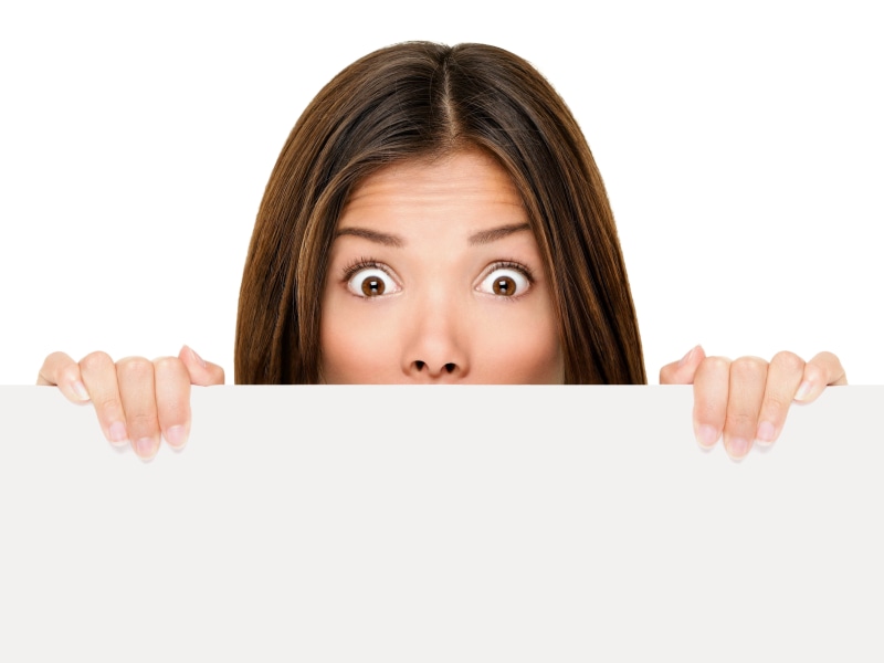 commercial Sign, portrait, hiding, girl, placard, beauty, young Women, one Young Woman Only, studio Shot, females, copy Space, woman, billboard, looking At Camera