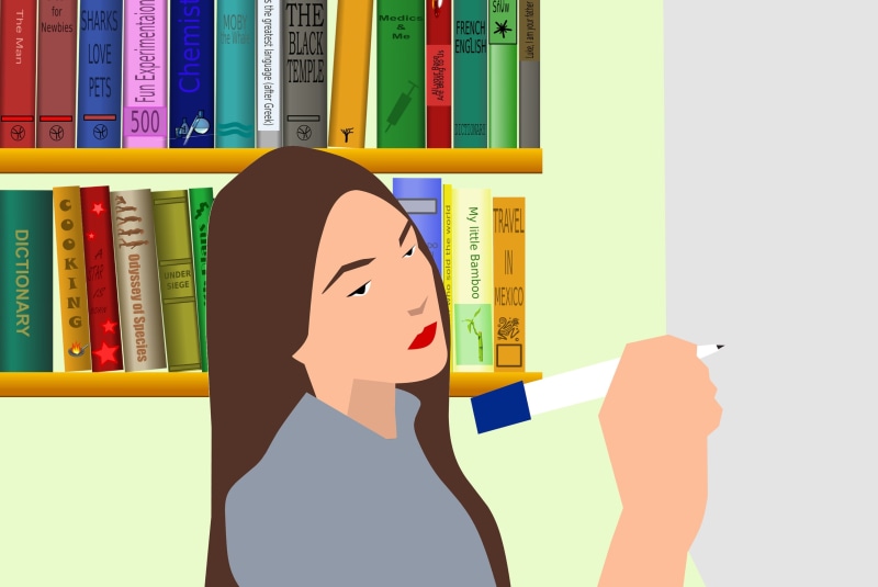 women, young women, businesswoman, classroom, communication, board, presentation, 2K, course, writing, training room, training, headshot, seminar, human body part