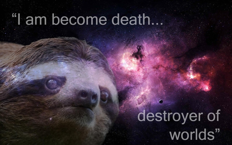 death, nebula, sloth, 1080P, wtf