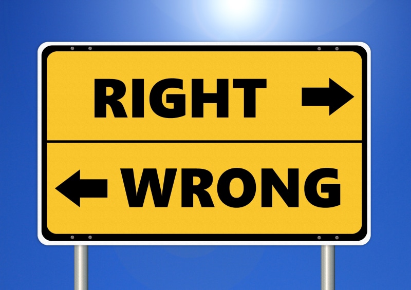 yellow, correct, directional sign, information, road, western script, ethics, dilemma, text, 4K, guidance, direction, black, moral, arrow symbol, honesty