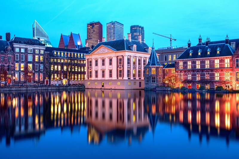amsterdam, reflection, dutch Culture, photo, buitenhof, Skyline, escape, parlement, canal, Mauritshuis, canon, cityscape, architecture, water, built Structure