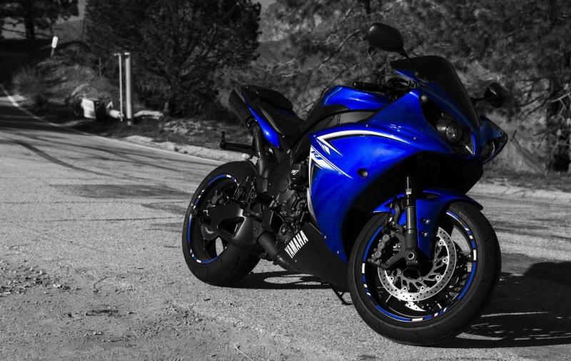 Motorcycle, Yamaha, Vehicle, 1080P, Yamaha YZF-R1