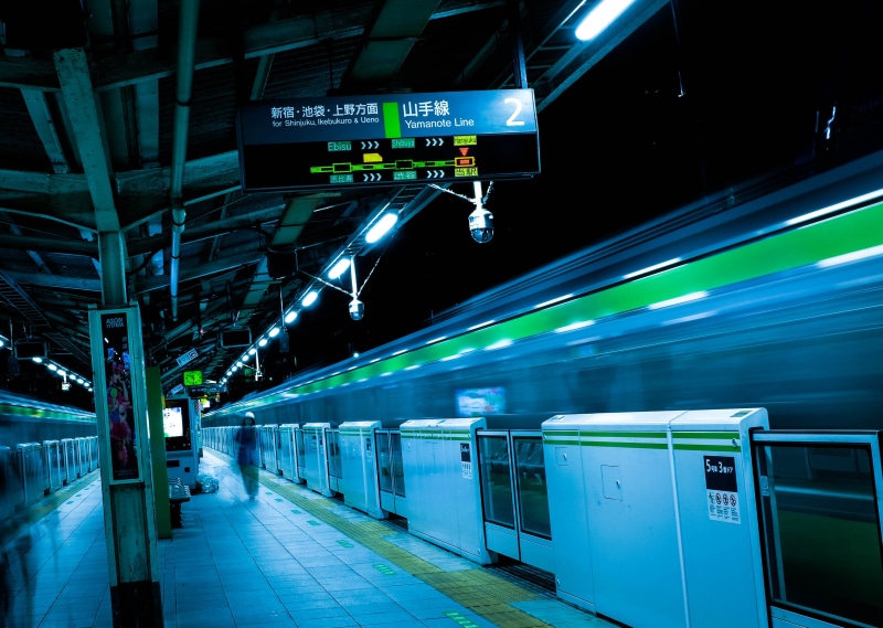 guidance, yamanote, explore, 2K, travel, future, security, train, station, travelling, indoors, japan, public transportation, mode of transportation, city