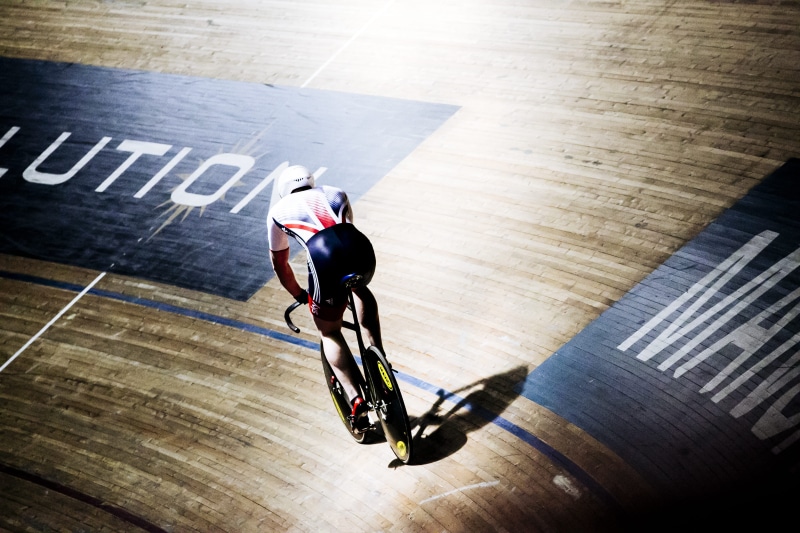 velodrome, cycling, men, track, flooring, full length, lifestyles, bicycle, one person, 4K, mode of transportation, bike, sports race, riding, healthy lifestyle