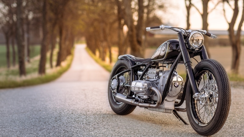 best bikes, road, daytime, 5K, cruiser, black, BMW Motorrad R 5 Hommage, motorcycle, parked