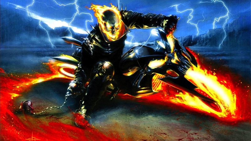 art, artistic, 1920x1080 px, hd, games, 1080P, spooky, skull, dark, Chopper, original, evil, psychedelic, rider, artwork, creepy, fantasy, video, scary