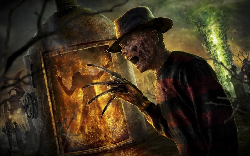 grave, monster, fantasy, art, demon, scary, hand, elm, mech, freddy, evil, krueger, halloween, creature, horror, glove, 720P, street, artistic, knive