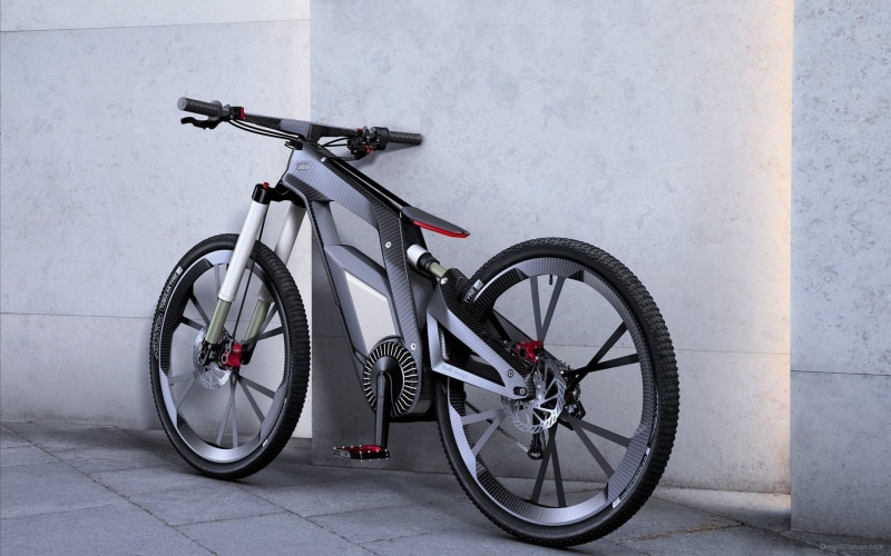 tire, white, travel, suspension, wall - building feature, spoke, mode of transportation, black, architecture, outdoors, vehicle, stationary, side view