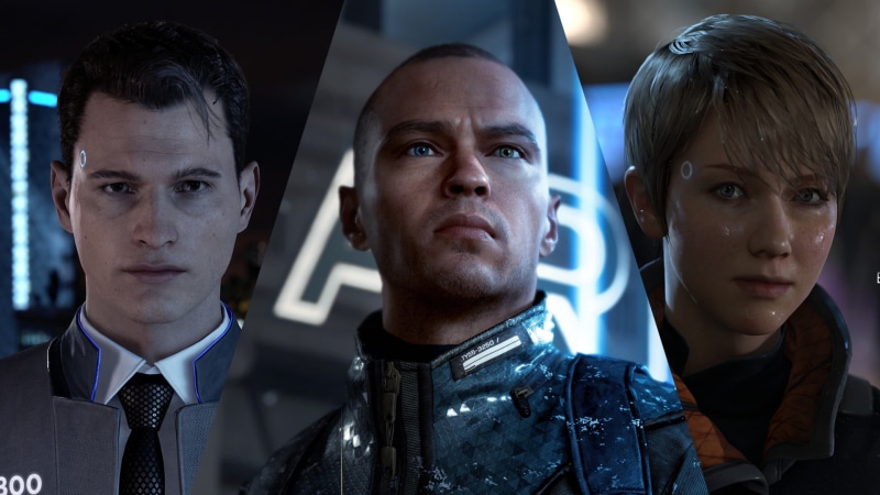 Video Game, 1080P, Detroit: Become Human, Kara (Detroit: Become Human), Markus (Detroit: Become Human), Connor (Detroit: Become Human)