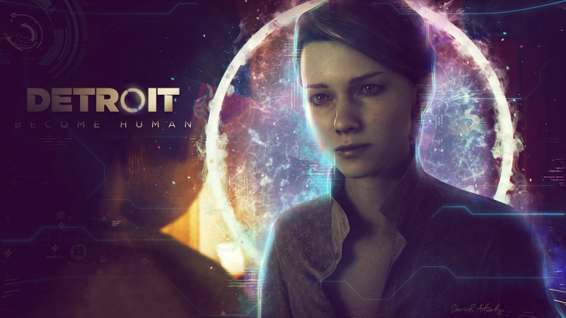 Detroit become human, Kara, 4K, Detroit: Become Human, games art