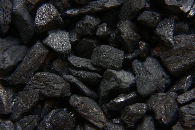 filter carbon, coal, black, high angle view, barbecue, heap, solid, 4K, bundle, large group of objects, charcoal, day, nature, textured, no people, stone - object
