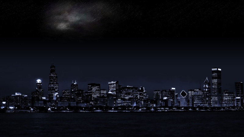 architecture, built structure, dark, x, building exterior, 1920x1080 px, urban, skyscraper, sky, modern, night, art, landscape, bridges, 1080P, tower