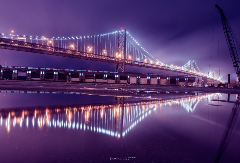 uSA, architecture, night, Redux, bridge - Man Made Structure, dusk, at night, cityscape, new York City, water, urban Skyline, Long Exposure, river, Reflection
