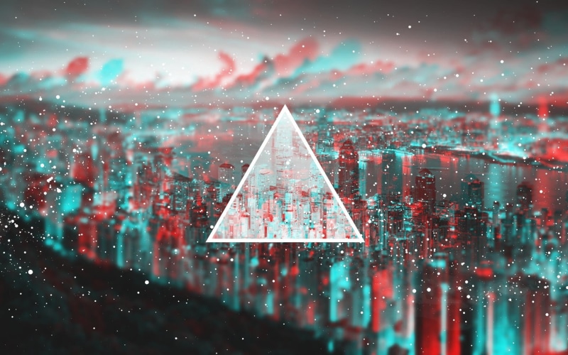 architecture, decoration, design, backgrounds, outdoors, close-up, sky, no people, 1080P, symbol, drop, cityscape, triangle shape, shape, 3D