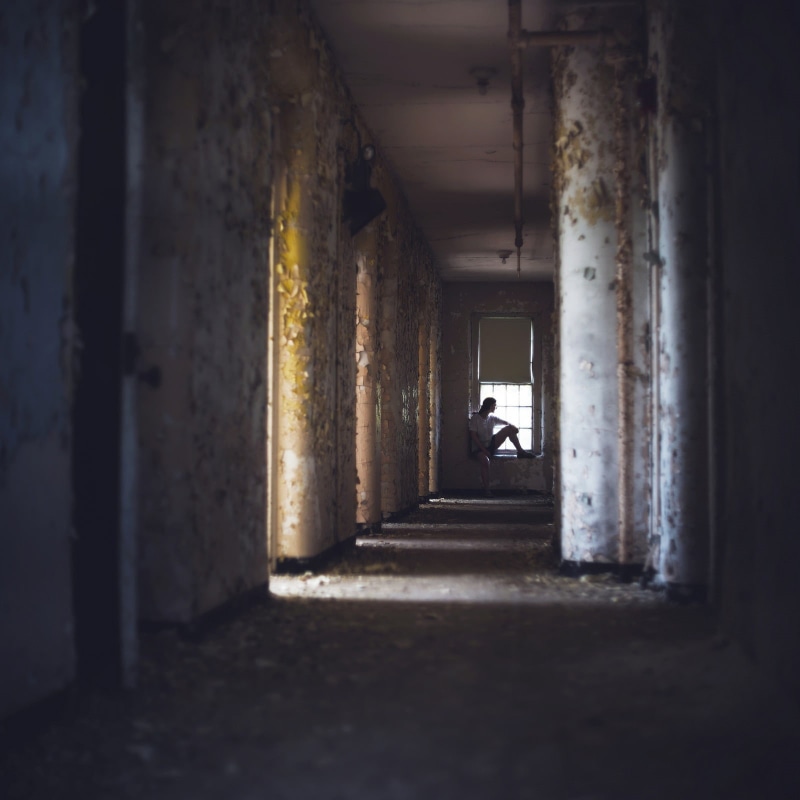 alone, women, 720P, abandoned, solice