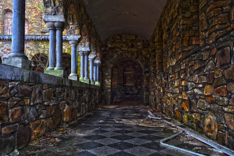 ancient civilization, cloister, masonry, lost places, direction, 5K, history, religion, dilapidated, transience, arch, built structure, atmosphere, architectural column