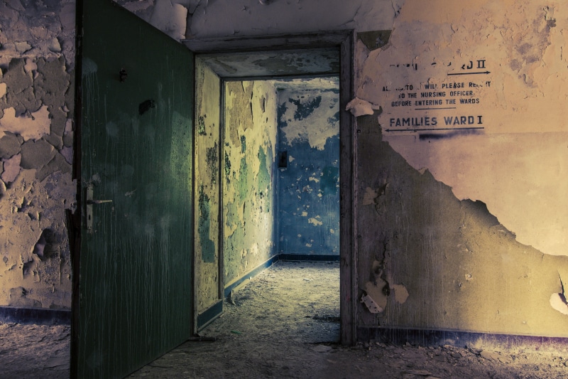 built structure, decay, weird, historically, ailing, old, bad condition, abandoned, architecture, break up, old hospital, weathered, no People, building